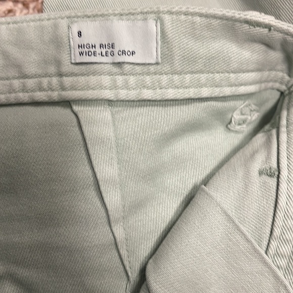 Gap wide Leg crop Girl Friend chino size 8 - Picture 6 of 17